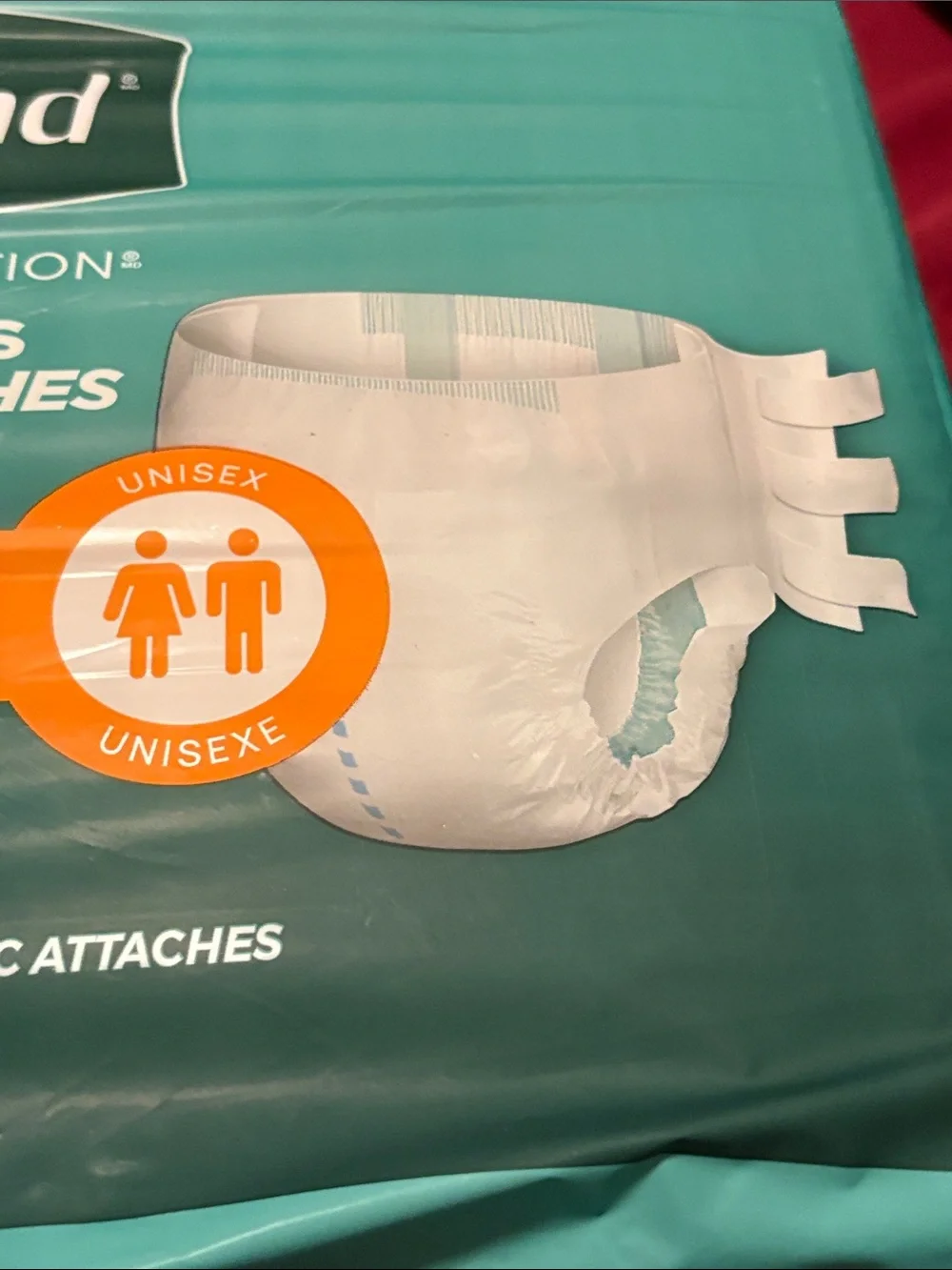 Depend Fresh Protection Briefs with Tabs Size S/M Unisex